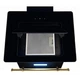 Вытяжка Luxor Laura 1450 Ultra LED BK KUP + 2-е втягивание испарений чорное стекло, черный - изображение 4