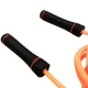 Скакалка обтяжена з підшипникаками BAR2FIT 3 m 151234 Black-orange - зображення 5