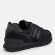 Женские кроссовки New Balance 574 Classic GL ML574EVE 37 (4.5US) 22.5 см Черные (195907808450) - изображение 4