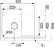 Кухонная мойка FRANKE OID 611-62 (143.0671.750) тектонайт бежевая - изображение 4