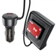 Автомобільний зарядний пристрій ACEFAST B11 138W Car Charger Splitter with Digital Display Black (6974316282488) - изображение 3