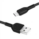 Кабель Hoco X20 USB - MicroUSB 2.0A/2m (Чорний) - изображение 2