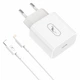 Мережевий Зарядний Пристрій USB SkyDolphin SC38L Lightning USB-C/2.4A (Білий) - изображение 1