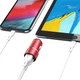 Автомобільний Зарядний Пристрій USB SkyDolphin SZ02 2USB 2.4A (Червоний) - изображение 3