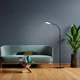 LED торшер чорний VIDEX TF07B 14W 3000-5500K - зображення 3