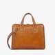 Сумка для ноутбука женская кожаная большая на молнии Regina Notte Briefcase m01304_g Рыжий - изображение 1