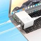Мережевий Зарядний Пристрій HOCO HOCO Fuerza six-port charger N36 |3USB/3Type-C, 65W/3A, PD/QC - зображення 8