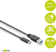 Kabel USB-C na USB A 3.0 Goobay 71221 2 m Czarny (4040849712210) - obraz 2