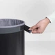 Корзина для білизни Brabantia Laundry Bin Matt Black 35 л (120008) - зображення 4