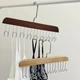 Багатофункціональна дерев'яна вішалка з 8 гачками Multi Hook Wooden бежевий - зображення 5