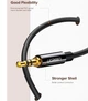 Кабель спліттер розгалужувач UGREEN mini jack 3.5mm Male to 2 Female Audio Cable (20cm). Black - зображення 3