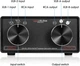 Стереоконвертер Nobsound MC3 Little Bear 3 in 3 Out пасивний передпідсилювач XLR для RCA Audio Switch Black - зображення 2