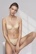 Бюстгальтер с уплотненной чашкой Triumph Amourette Charm WHP02 6720 85E бежевый - изображение 3