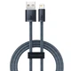 Кабель Baseus Dynamic Series Fast Charging Data Cable USB to Lightning 2.4A 1m Slate Gray - изображение 1