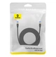 Патч-корд Baseus High Speed CAT7 10Gigabit Ethernet Cable (Braided Cable)3m Cluster Black - изображение 2