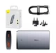 Сетевое зарядное устройство Baseus GaN5 Pro Ultra-Slim Fast Charger C+U 65W (Overseas Edition) Gray - изображение 3