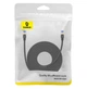 Патч-корд Baseus High Speed CAT7 10Gigabit Ethernet Cable (Braided Cable) 8m Cluster Black - зображення 2
