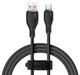 Кабель Baseus Pudding Series Fast Charging Cable USB to Type-C 100W 1.2m Cluster Black - изображение 1