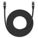 Патч-корд Baseus High Speed CAT7 10Gigabit Ethernet Cable (Braided Cable)5m Cluster Black - изображение 1