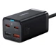 МЗП Baseus GaN3 Pro Desktop Fast Charger 2C + 2U 65W EU Black - зображення 1