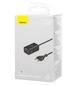 МЗП Baseus GaN3 Pro Desktop Fast Charger 2C + 2U 65W EU Black - зображення 2