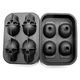Силиконовая форма для льда CUMENSS Череп Black - изображение 1