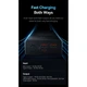 Повербанк 30000mAh 22.5W Baseus Star-Lord Digital Display 2xUSB/Type-C/microUSB быстрая зарядка черный (PPXJ080101) - изображение 4