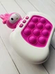 Электронная приставка Интерактивная игра Pop-it Игрушка Зайчик розовый - изображение 3