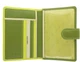 Обкладинка для паспорта шкіряна Visconti RB75 - Sumba (lime multi) - изображение 3