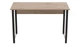 Компьютерный стол Ferrum-decor Курт 75x140x60 черный ДСП Дуб Сан-Марино 16мм - изображение 3