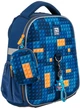 Рюкзак шкільний Kite Education каркасний Blocks 35x26x13.5 см Синій (K24-555S-6) - зображення 3