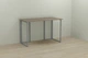 Компьютерный стол Ferrum-decor Ханна 75x140x70 серый ДСП Дуб Сонома Труфель 16мм - изображение 1