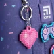 Рюкзак шкільний Kite Education каркасний Pixel Love 35x26x13.5 см Фіолетовий (K24-555S-3) - зображення 16