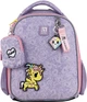 Рюкзак шкільний Kite Education каркасний Tokidoki 35x26x13.5 см Бузковий (TK24-555S) - зображення 1