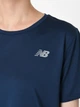 Спортивная футболка для бега женская New Balance Nb Prfm WT41222NNY S Синяя (197375379180) - изображение 3