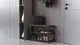 Банкетка универсальная Ferrum-decor Слайм 45x63x26 черный ДСП Дуб Сонома Трюфель 16мм (XK00005) - изображение 1