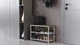 Банкетка универсальная Ferrum-decor Слайм 45x63x26 белый ДСП Дуб Сонома Трюфель 16мм (XK00011) - изображение 3