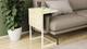 Стол журнальный приставной Терри Комбо Ferrum-decor 345x662x440 Белый металл ДСП Дуб Сонома 16 мм (TERRIK011) - изображение 2
