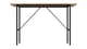 Стол письменный TIME Тайм Ferrum-decor 750x1200x600 Черный металл ДСП Дуб Сонома 16 мм (TIME125) - изображение 2