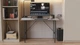 Стол письменный LINE Тайм Ferrum-decor 750x1000x600 Черный металл ДСП Бетон 16 мм (TIME114) - изображение 5