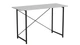 Стол письменный Line Лайт Ferrum-decor 750x1200x500 Черный металл ДСП Белый 16 мм (LINE115) - изображение 1
