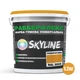 Фарба гумова супереластична надстійка «РабберФлекс» SkyLine Помаранчева RAL 2004 1,2 кг - зображення 2