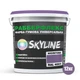 Краска резиновая суперэластичная сверхстойкая «РабберФлекс» SkyLine Фиолетовая RAL 4001 12 кг - изображение 2