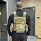 Плитоноска с подсумками - 6 шт, Мультикам, Cordura 1000D, образца НАТО, с системой Molle, Yakeda VT-6031 - изображение 10