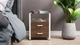 Тумба универсальная Ferrum-decor Вивьен 2/2 50x41x40 белый ДСП Дуб Сонома Трюфель 16мм (XK00119) - изображение 2