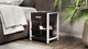 Тумба универсальная Ferrum-decor Вивьен 1/2 50x41x40 белый ДСП Венге 16мм (XK00084VE) - изображение 1