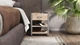 Тумба универсальная Ferrum-decor Вивьен 1/2 50x41x40 серый ДСП Дуб Сан-Марино 16мм (XK00086) - изображение 1