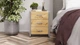 Тумба універсальна Ferrum-decor Вів'єн 3 50x41x40 сірий ДСП Дуб Артизан 16мм (XK00159) - зображення 4