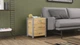 Тумба універсальна Ferrum-decor Вів'єн 3 50x41x40 сірий ДСП Дуб Артизан 16мм (XK00159) - зображення 6