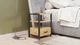 Тумба універсальна Ferrum-decor Вів'єн 1/1 50x41x40 чорний ДСП Дуб Артизан 16мм (XK00093) - зображення 5
